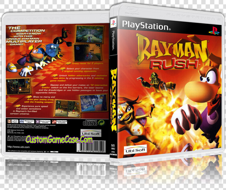 Sony Playstation 1 Psx Ps1   Rayman Rush Ps1 Cover  HD Png DownloadTransparent PNG