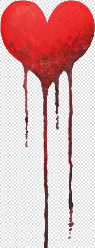 Drawing Bleeding Heart  HD Png DownloadTransparent PNG