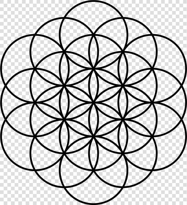 Coldplay A Head Full Of Dreams Png   Png Download   Flower Of Life 19 Circles  Transparent PngTransparent PNG