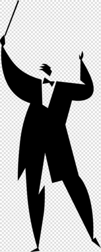 Maestro Music Conductor   Orchestra Conductor Vector Png  Transparent PngTransparent PNG