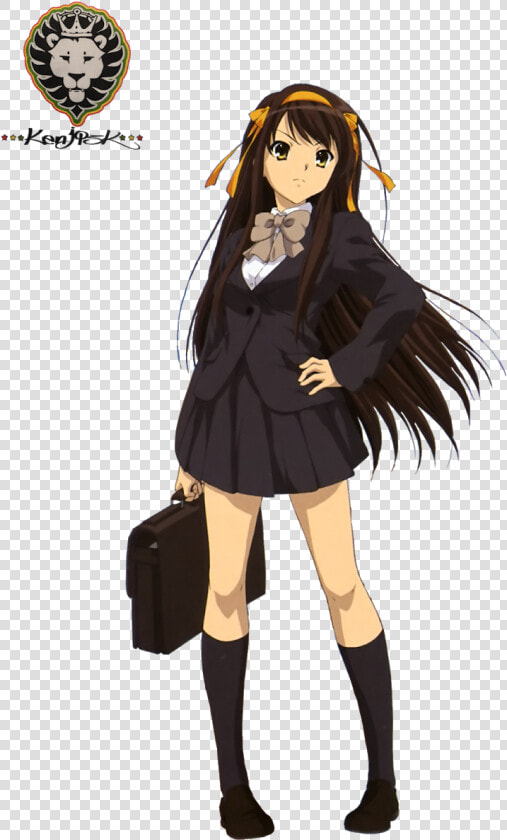 Haruhi Suzumiya Anime Mangaka   Disappearance Of Haruhi Suzumiya School Uniform  HD Png DownloadTransparent PNG