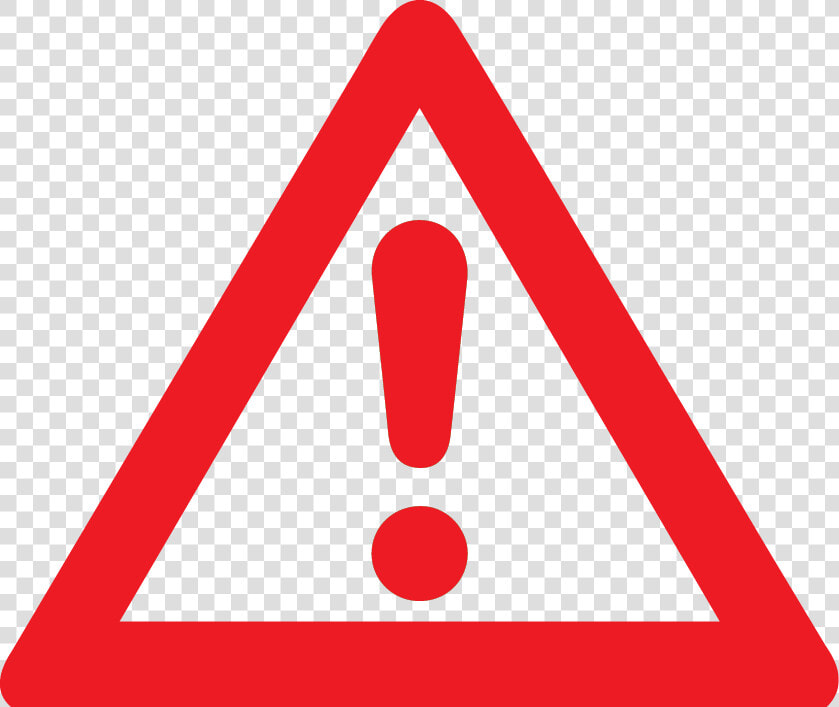 These Are Just A Few Ways To Do So   White And Red Triangle Sign  HD Png DownloadTransparent PNG