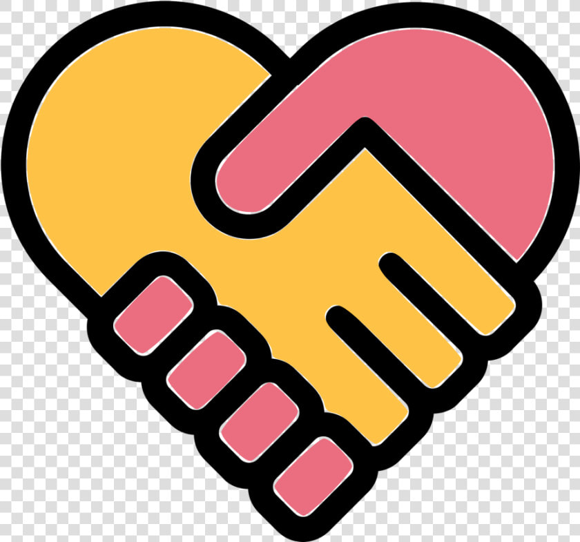 Handshake Clipart Heart   Transparent Handshake Clipart  HD Png DownloadTransparent PNG