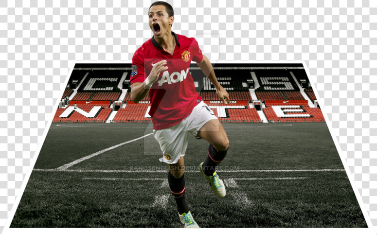 3d Chicharito By Panosenglish   Old Trafford  HD Png DownloadTransparent PNG