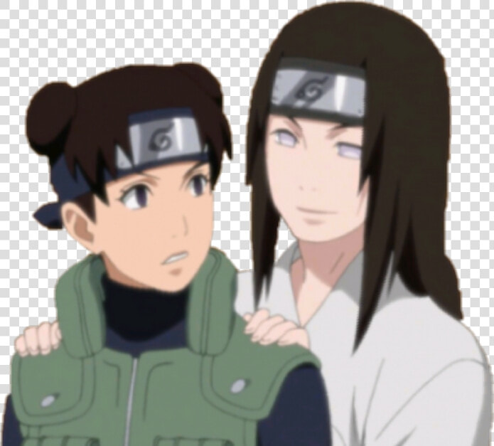  freetoedit  tenten  neji  hyuganeji  naruto  anime  HD Png DownloadTransparent PNG