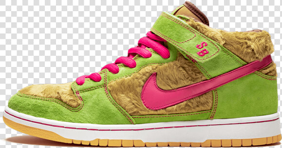 Nike Sb Dunk Mid Premium Mama Bear   Sneakers  HD Png DownloadTransparent PNG