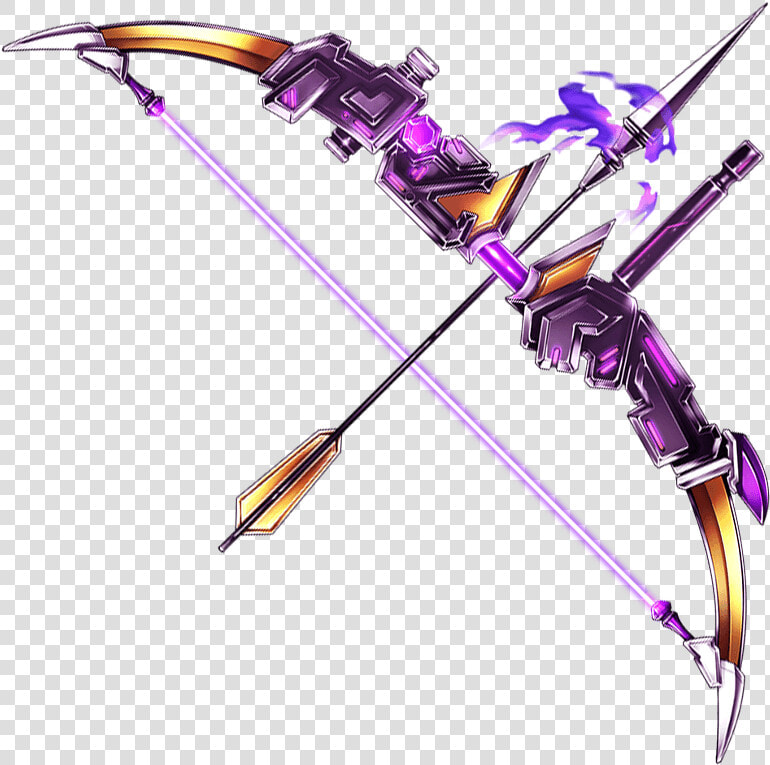 Kamihime Project Wikia   Magical Purple Bow And Arrow  HD Png DownloadTransparent PNG