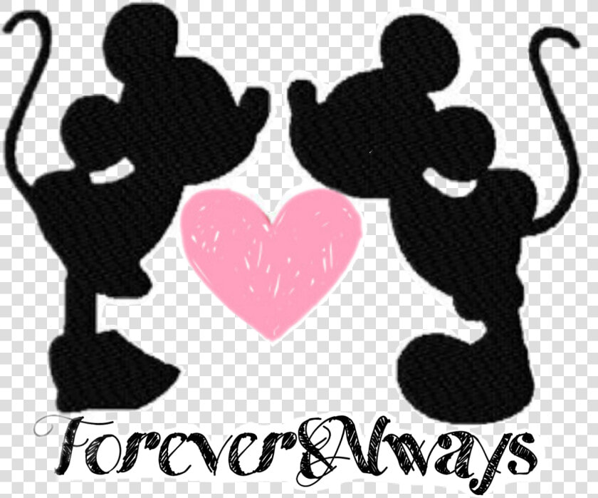 Family Love Cute Relationship Disney Mickey Minnie   Minnie And Mickey Cute  HD Png DownloadTransparent PNG