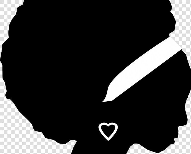 Profile Of A Black Woman   Symbol For African American  HD Png DownloadTransparent PNG