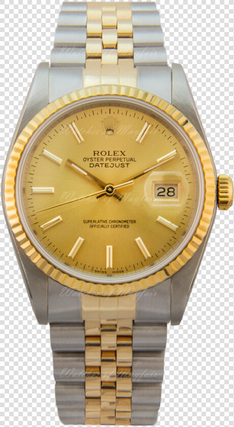 Rolex Datejust 36 Mm Watch   Rolex Datejust 16233 Watch  HD Png DownloadTransparent PNG