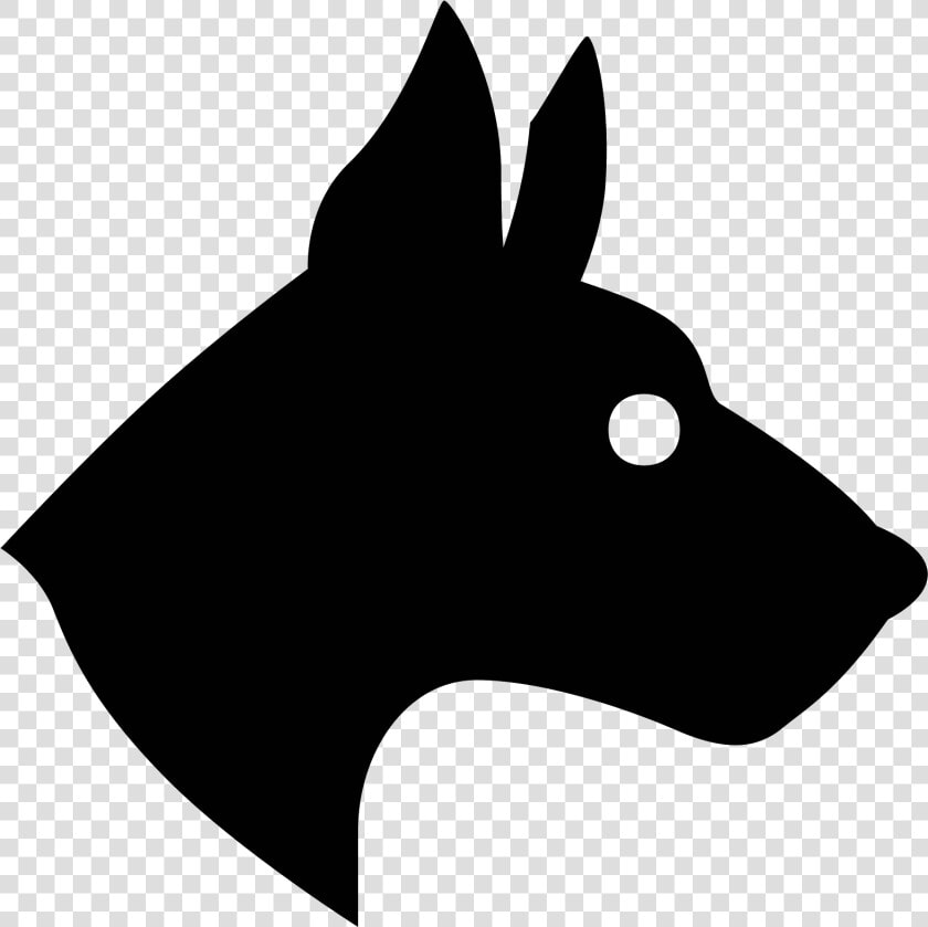 Transparent Dog Clipart Black And White Png   Dog Ico  Png DownloadTransparent PNG