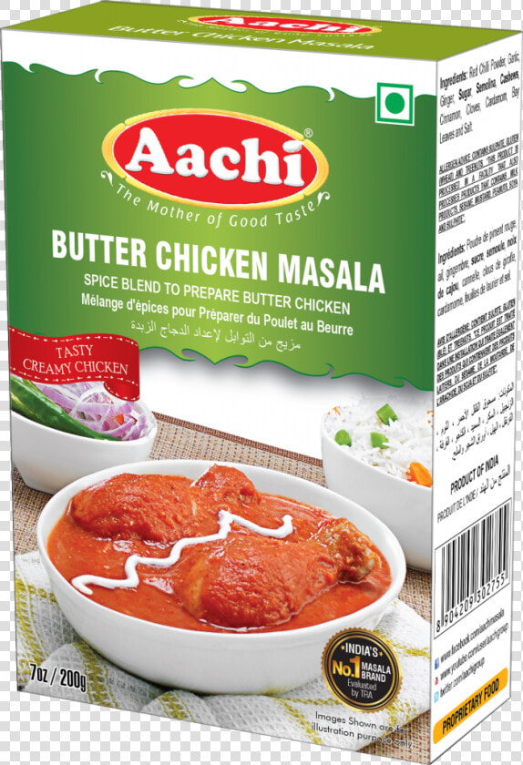 Butter Chicken Masala   Aachi Butter Chicken Masala  HD Png DownloadTransparent PNG