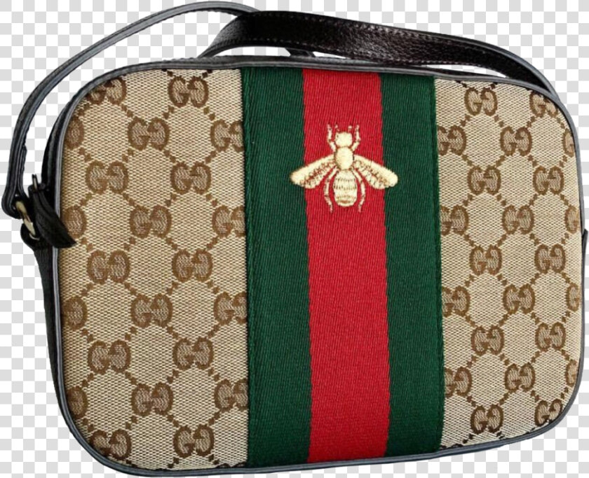 Small Dustbag Designed For Gucci Handbags   Gucci Web Bee Crossbody  HD Png DownloadTransparent PNG