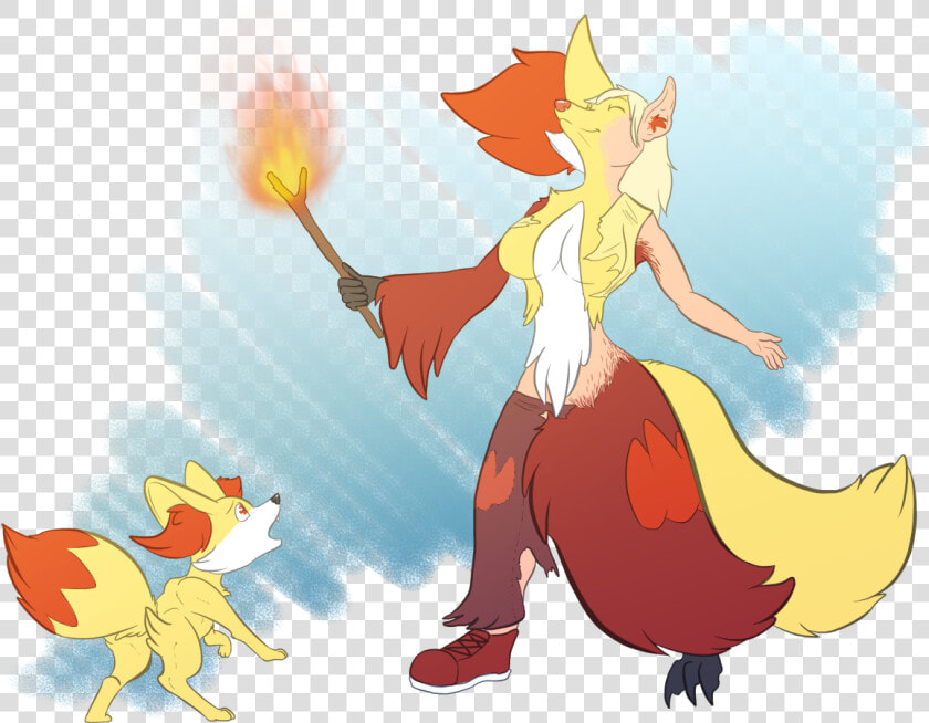  c  Costume Change   Delphox Transformations  HD Png DownloadTransparent PNG