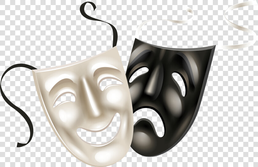 Clip Art Drama Mask Clip Art   Drama Masks Transparent Background  HD Png DownloadTransparent PNG