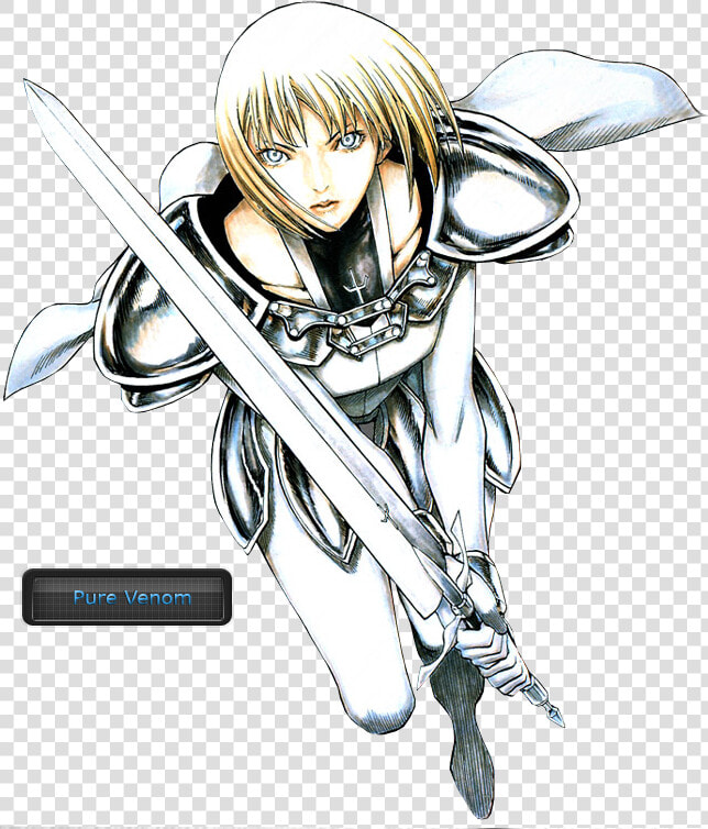 Claymore Clare Transparent  Hd Png Download   Png Download   Claymore Anime Png  Png DownloadTransparent PNG