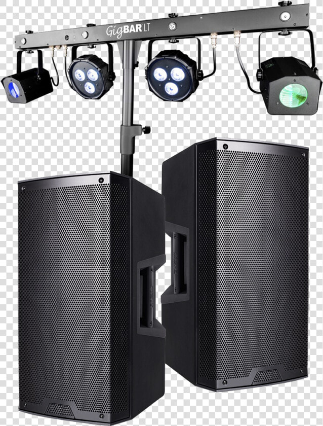 Chauvet Dj Gigbar 2 4 In 1 Led Lighting System   Png   Transparent Background Dj Speakers Png  Png DownloadTransparent PNG