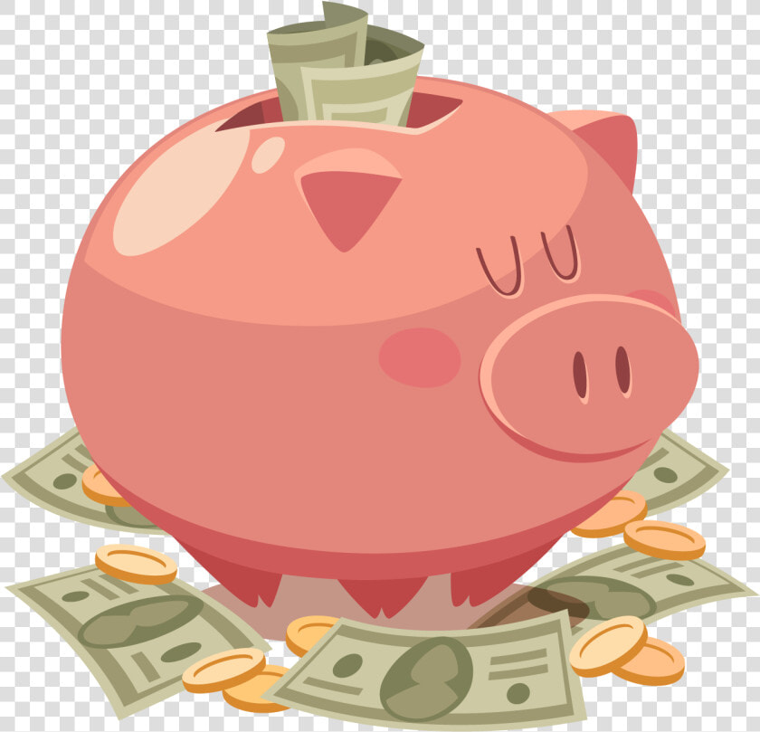 Piggy Bank Png   Piggy Bank Vector Png  Transparent PngTransparent PNG