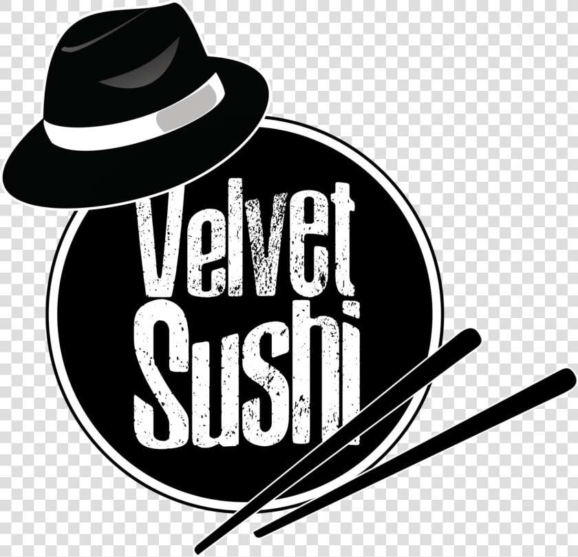 Velvet Sushi Jazz Band Website Design Logo   Illustration  HD Png DownloadTransparent PNG