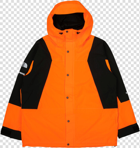 Supreme X North Face Orange Jacket  HD Png DownloadTransparent PNG