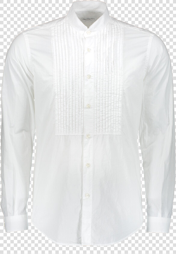 Long Sleeve Tuxedo Shirt White   Formal Wear  HD Png DownloadTransparent PNG