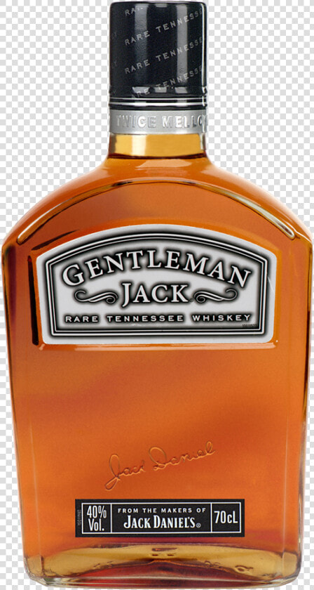 Gentleman Jack Rare Tennessee Whiskey 750 Ml   Gentleman Jack 70 Cl  HD Png DownloadTransparent PNG