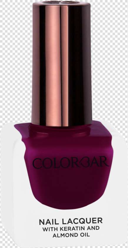 Colorbar Nail Lacquer  12 Ml Wine N   Colorbar Nail Polish  HD Png DownloadTransparent PNG