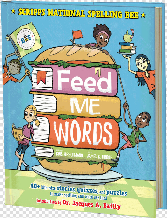 Feedmewords 3d Book   Feed Me Words  40  Bite size Stories  Quizzes  And  HD Png DownloadTransparent PNG