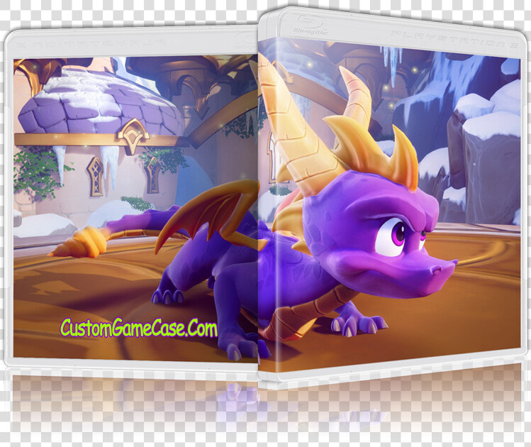 Empty Custom Case Spyro The Dragon Year Trilogy Collect   Spyro Reignited Trilogy Sparx  HD Png DownloadTransparent PNG