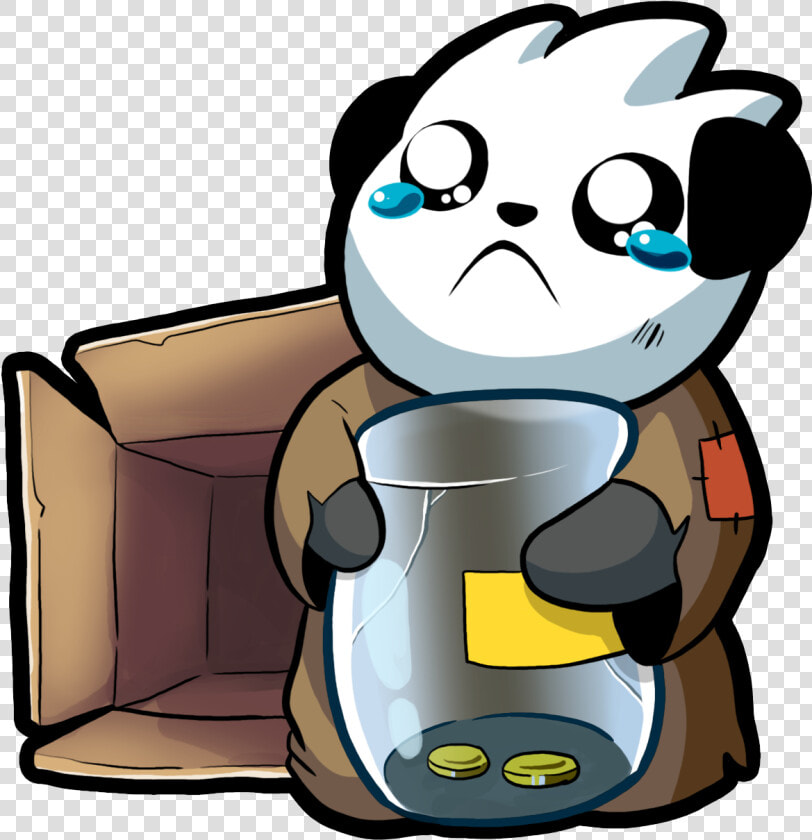 Pandapoor Discord Emoji   Cute Panda Emoji Discord  HD Png DownloadTransparent PNG