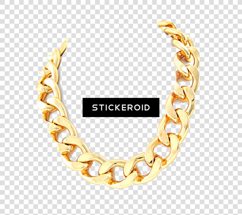 Thug Life Gold Chain Цепь   Thug Life Chain Png  Transparent PngTransparent PNG