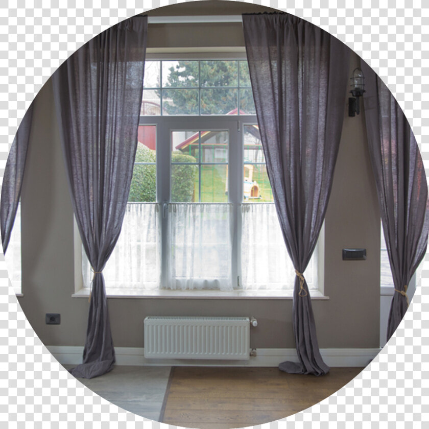 Bigstock New Modern Window With Curtain   Window Covering  HD Png DownloadTransparent PNG