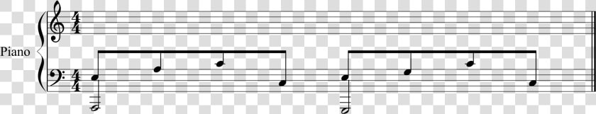 Stem Direction Of Cross staff Notes Incorrect   Piano C Major Scale Score  HD Png DownloadTransparent PNG