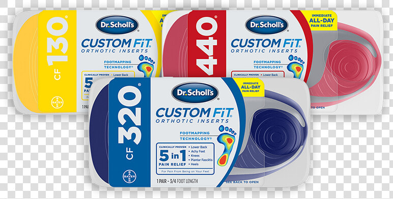 Dr Scholl  39 s Insoles Custom Fit  HD Png DownloadTransparent PNG