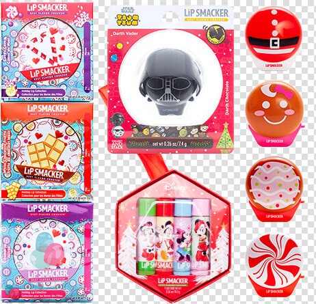 Ultimate Stocking Stuffer Collection   Holiday Lip Balm Tin Trio Lip Smacker  HD Png DownloadTransparent PNG