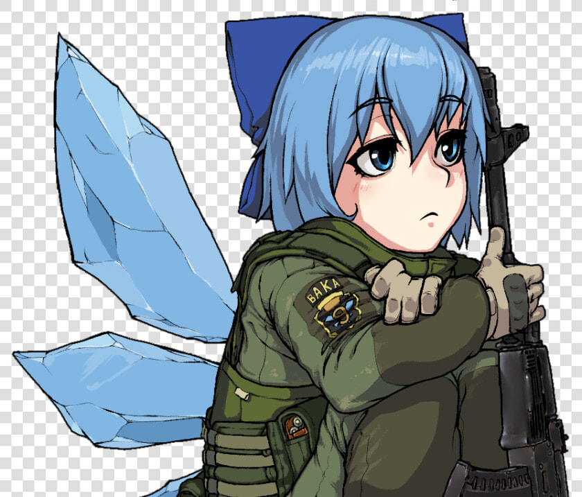 Cirno Military  HD Png DownloadTransparent PNG