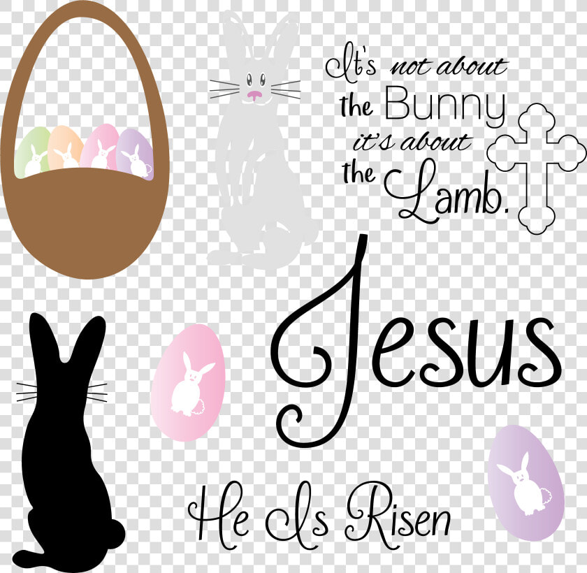 Transparent Bunny Silhouette Png   Dont Breed Rabbits  Png DownloadTransparent PNG