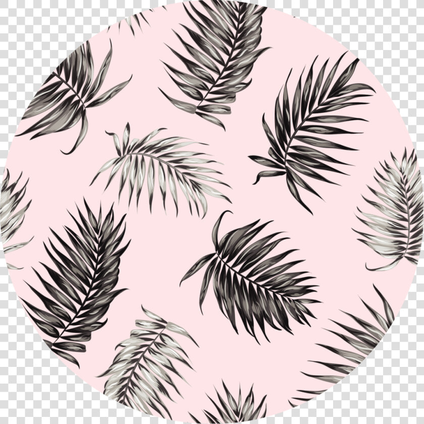 Palm Leaves Png  black And Pink Palm Leaves   Palm Seamless Pattern  Transparent PngTransparent PNG