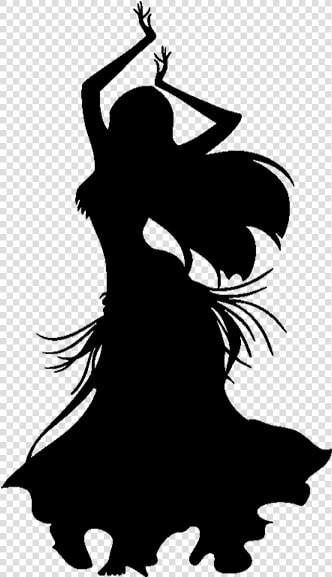 Belly Dance Silhouette Tribal Fusion   Belly Dancer Silhouette Png  Transparent PngTransparent PNG