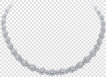 Sunflower By Harry Winston  Small Diamond Necklace   Necklace  HD Png DownloadTransparent PNG