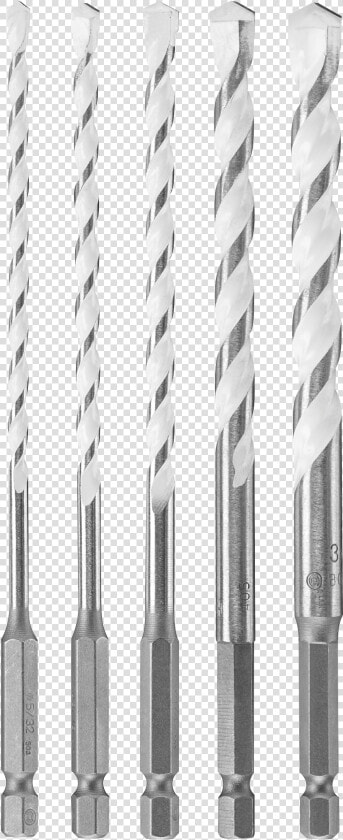 Bosch Tungsten Carbide Drill Bit Set  HD Png DownloadTransparent PNG