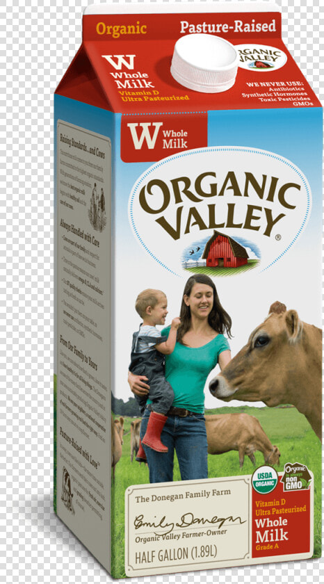 Transparent Missing Milk Carton Png   Organic Valley Whole Milk  Png DownloadTransparent PNG