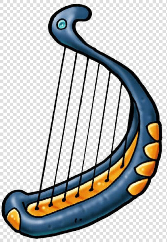 Download Musical Instruments In Bible Clipart Musical   Harp  HD Png DownloadTransparent PNG