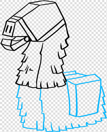 How To Draw Llama From Fortnite   Fortnite Llama How To Draw  HD Png DownloadTransparent PNG