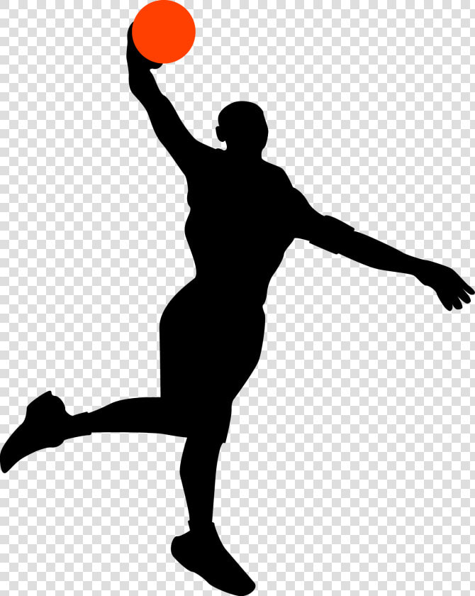 Womens Basketball Silhouette Wall Decal   Basketball Player Shooting Clipart  HD Png DownloadTransparent PNG