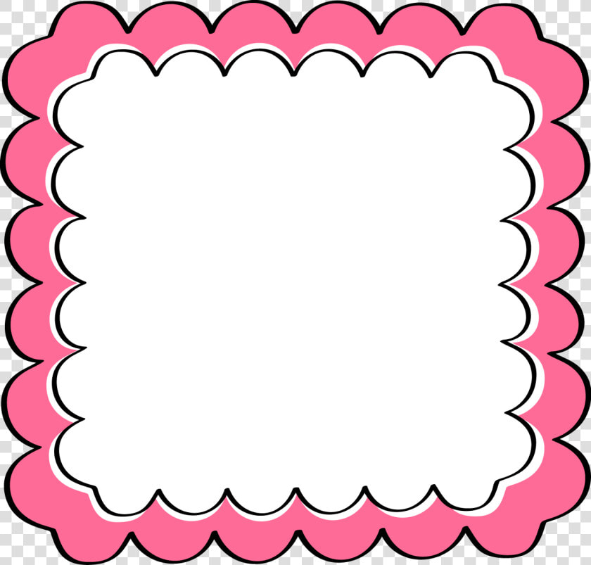 Scalloped Border Clip Art  HD Png DownloadTransparent PNG