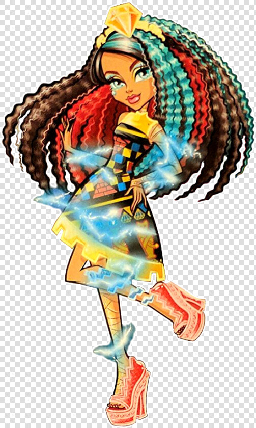 Monster High Cleo Electrified  HD Png DownloadTransparent PNG