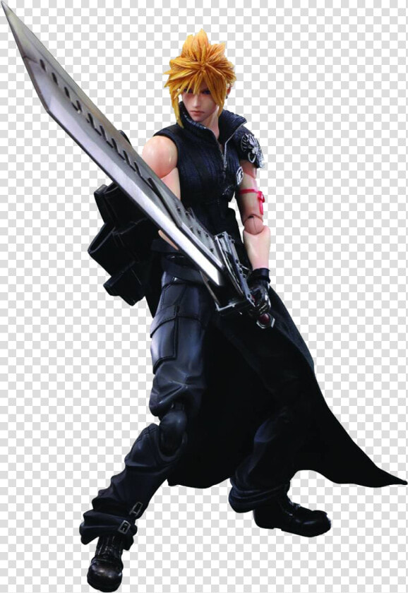 Transparent Cloud Strife Png   Final Fantasy 7 Cloud Action Figure  Png DownloadTransparent PNG