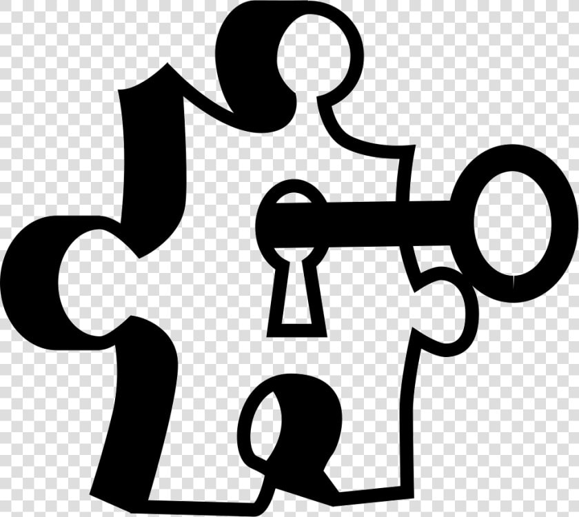 Puzzle Key Icon   Png Download   Puzzle Piece With Key  Transparent PngTransparent PNG