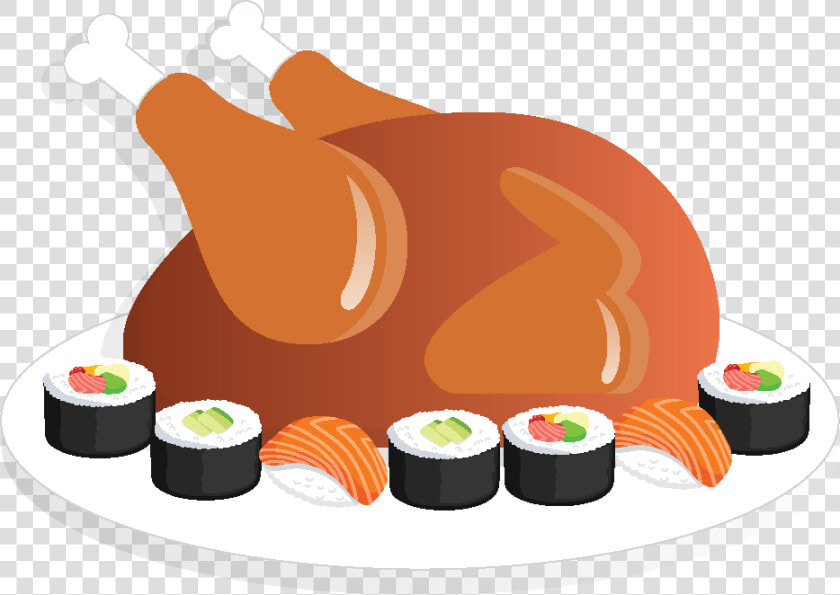 Sushi Cartoon Png   Gimbap  Transparent PngTransparent PNG